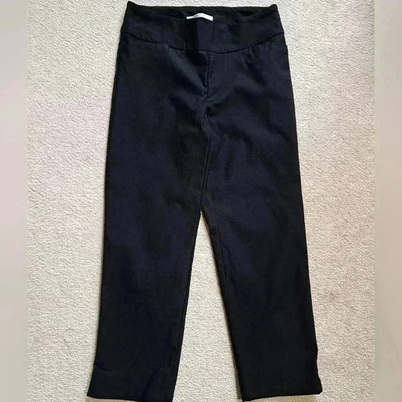 ❤️ S.C. & Co. Cropped Black Pants Size 4 - Picture 2 of 12